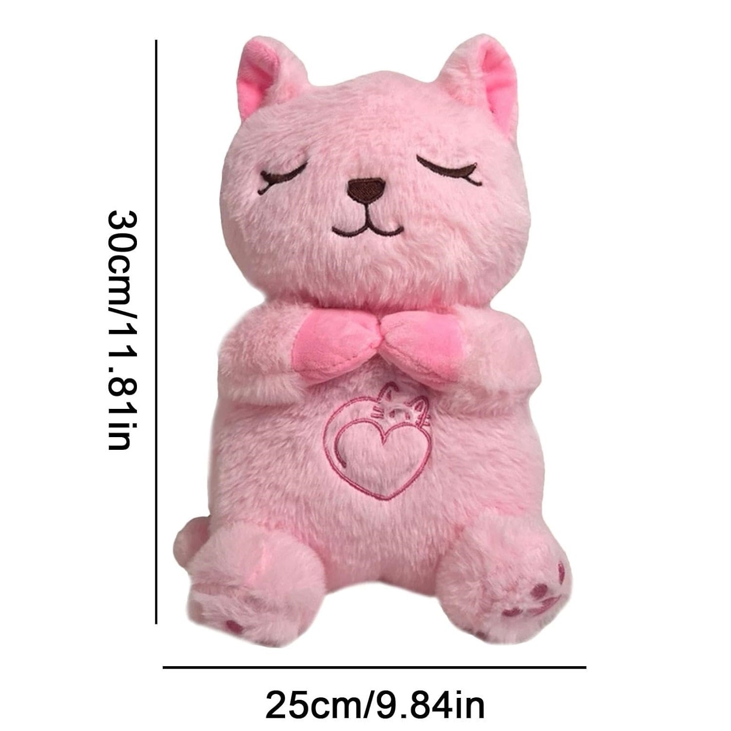 Hunde Kuscheltier mit Atembewegung und Licht | Dario