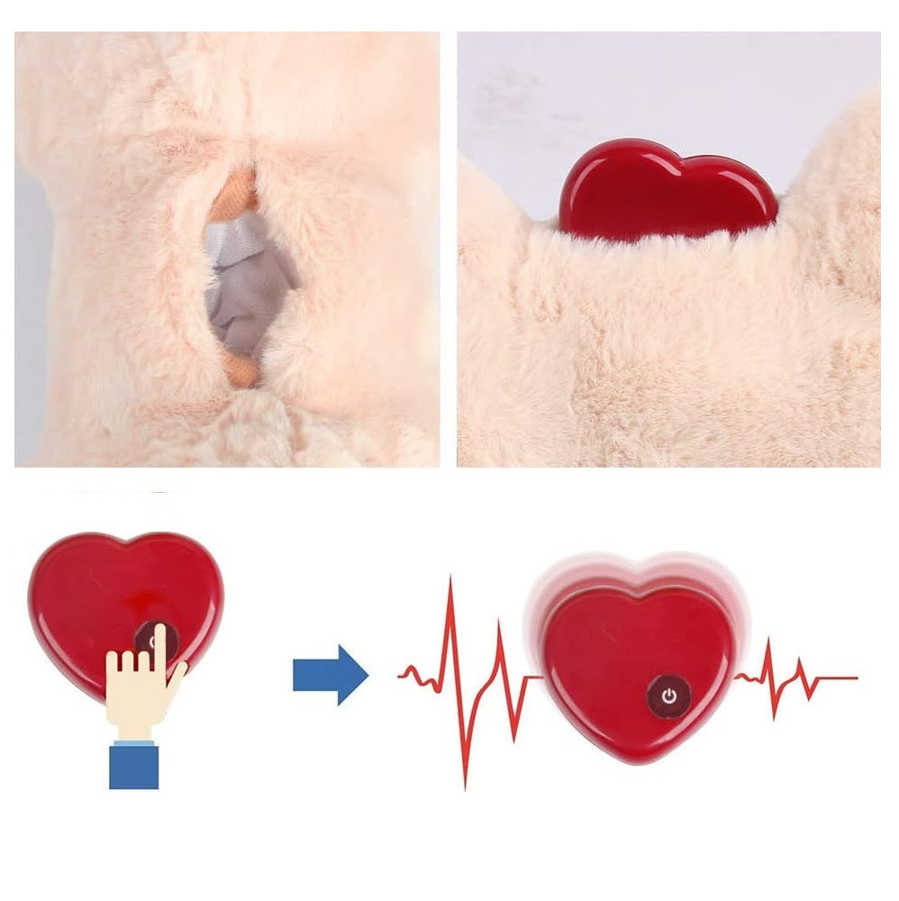 Hunde Kuscheltier mit Herzschlagfunktion für laute Geräusche | Jonas