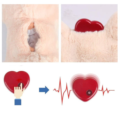 Hunde Kuscheltier mit Herzschlagfunktion für laute Geräusche | Jonas