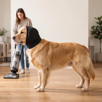 Hunde Ohrenschutz fürs Staubsaugen | Mirelo