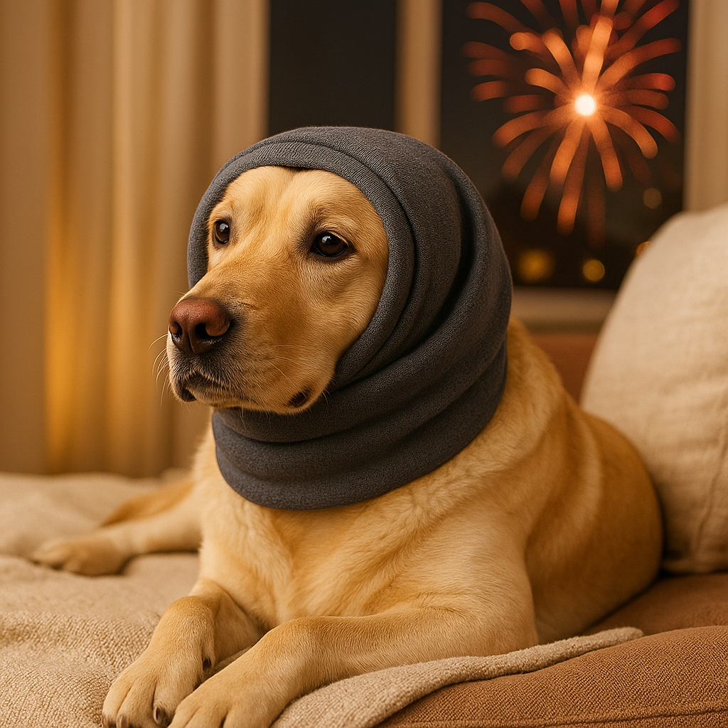 Hunde Ohrenschutz mit elastischem Material | Christa