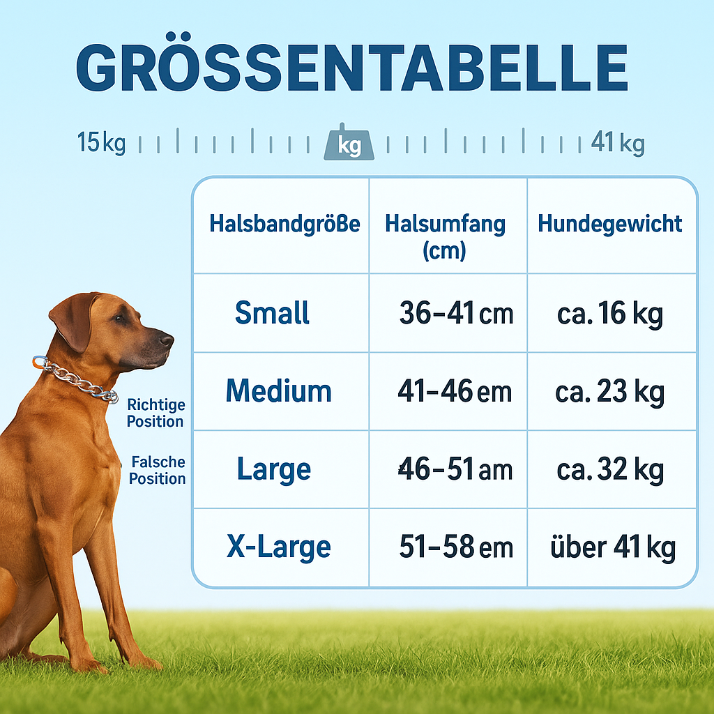 Hunde Trainingshalsband mit Metallschlaufen und Gummipins | Utek