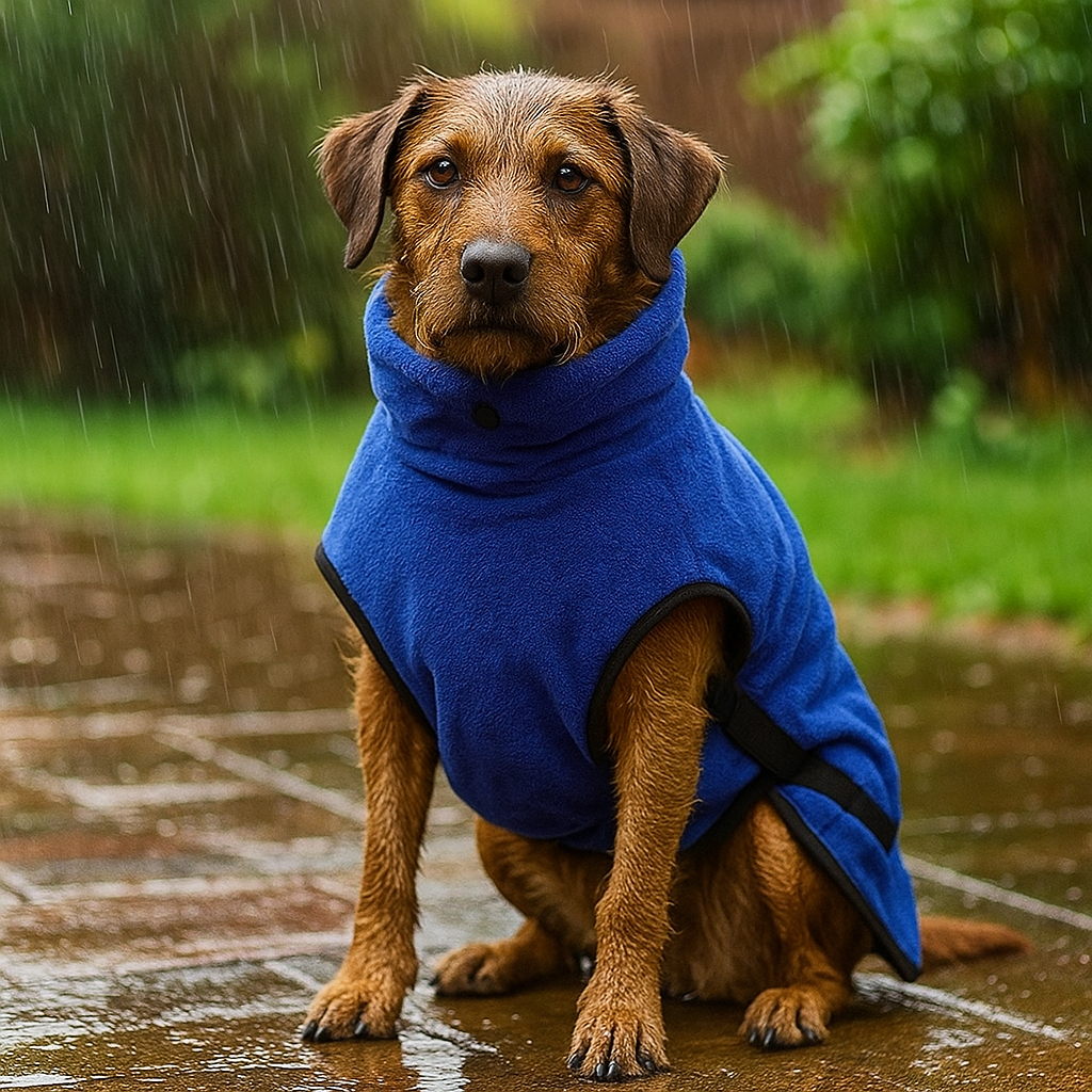 Hundebademantel für Regen und Bad | Ravi