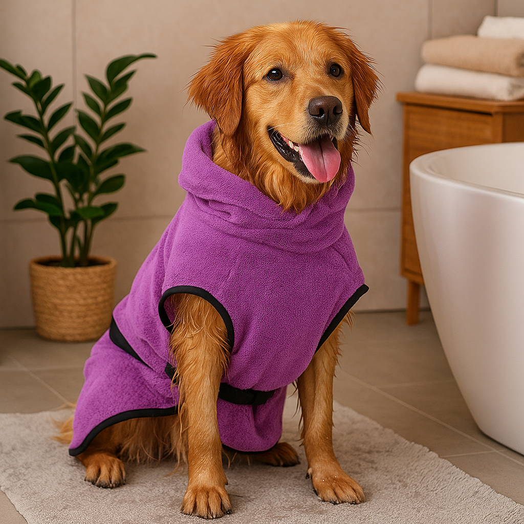 Hundebademantel für Regen und Bad | Ravi