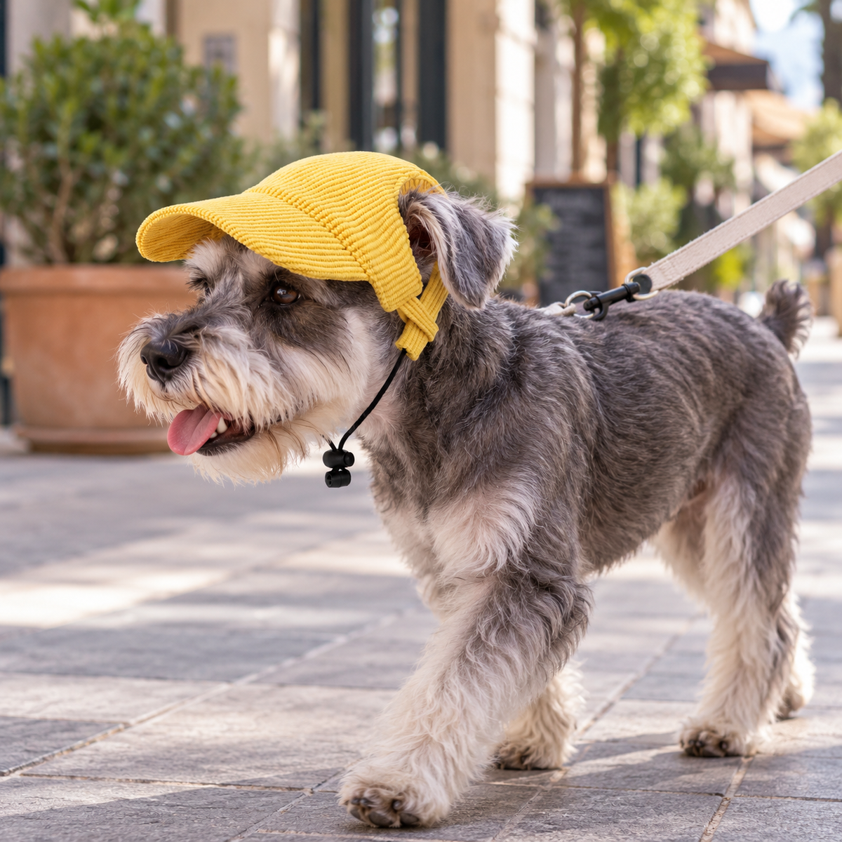 Hundebaseballkappe UPF 50+ atmungsaktiv für Sommer | Nexial