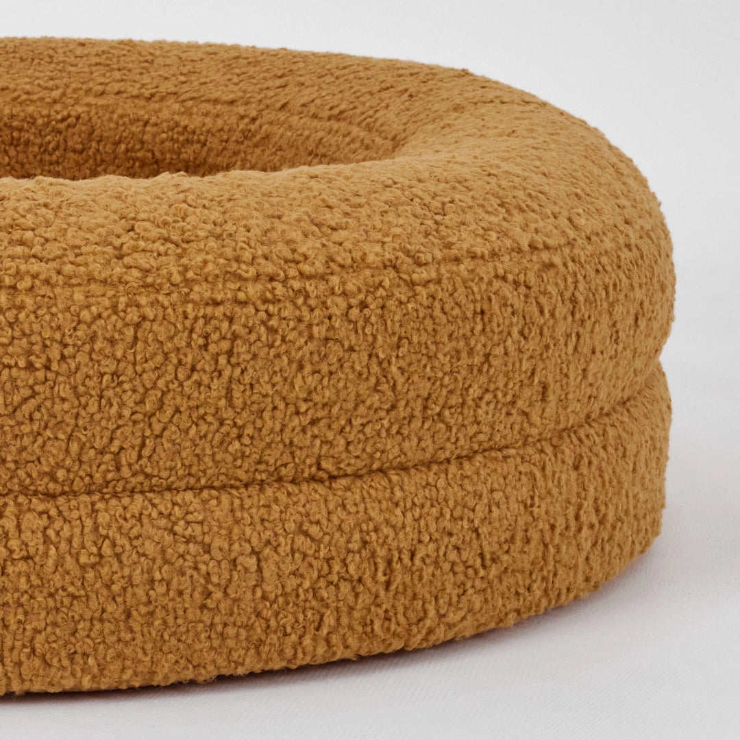 Hundebett mit Memoryschaum und Rundrand | Riffle