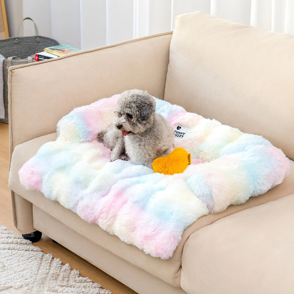 Hundebett mit Plüsch für Sofa und Winterkomfort | Niklaus