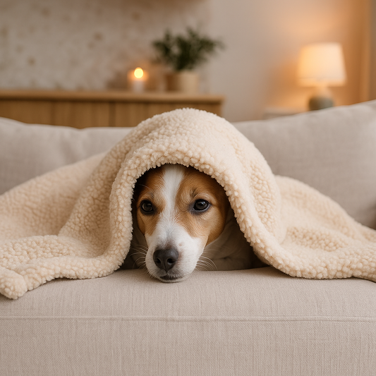 Hundedecke mit warmem Fleece für Sofa | Maxilon