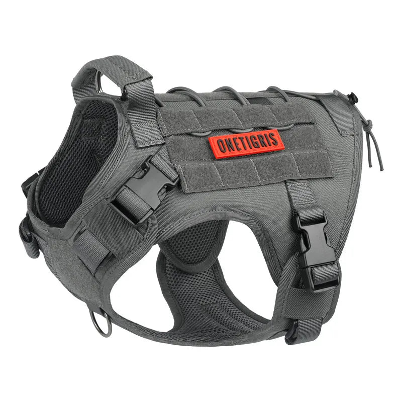 Hundegeschirr mit Kontrolle und MOLLE-System | GripTrek