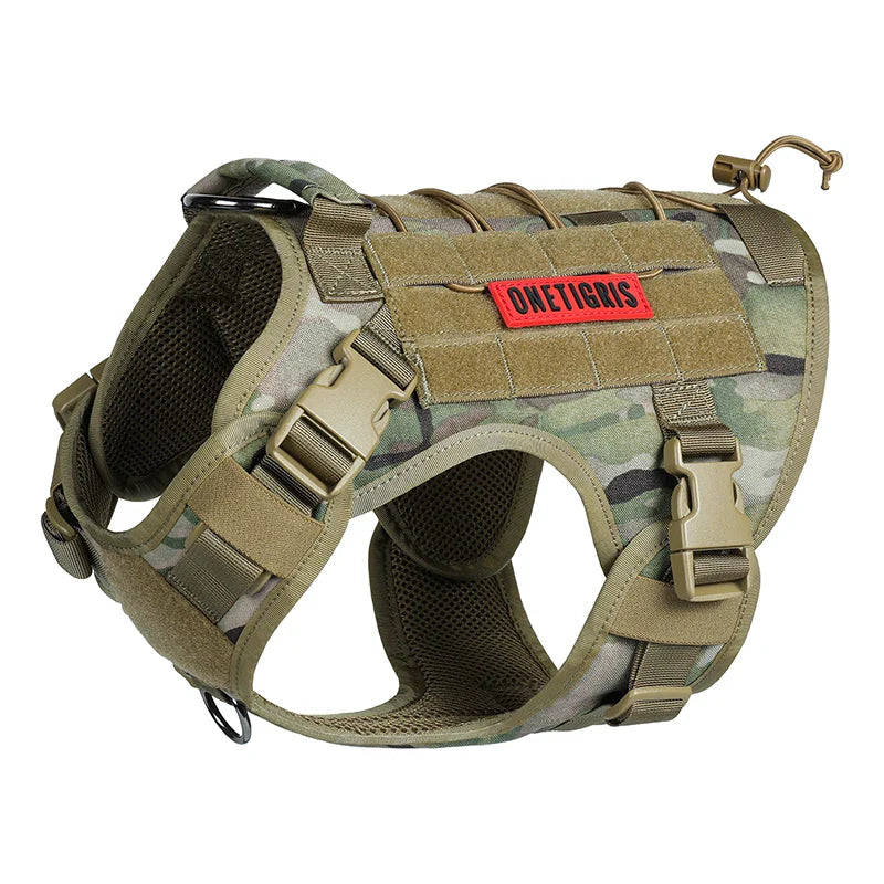 Hundegeschirr mit Kontrolle und MOLLE-System | GripTrek