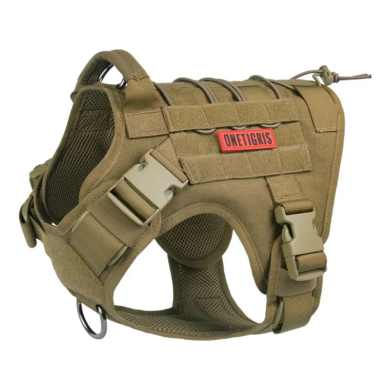 Hundegeschirr mit Kontrolle und MOLLE-System | GripTrek