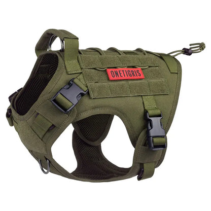 Hundegeschirr mit Kontrolle und MOLLE-System | GripTrek