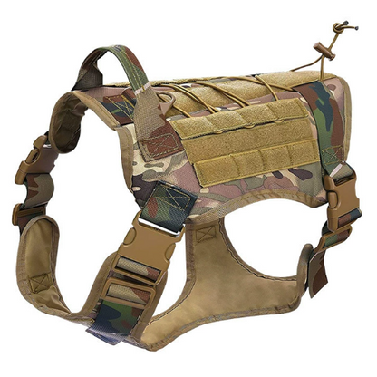 Hundegeschirr mit Kontrolle und MOLLE-System | GripTrek