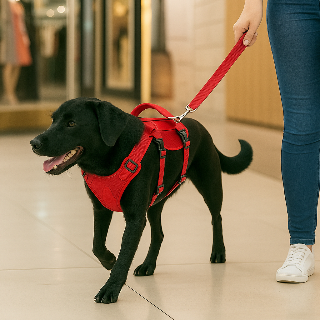 Hundegeschirr reflektierend für Spaziergänge und Training | PawaVest Pro