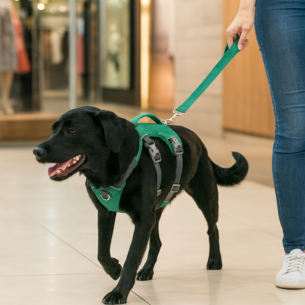 Hundegeschirr reflektierend für Spaziergänge und Training | PawaVest Pro