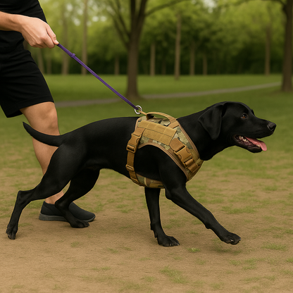 Hundegeschirr mit Kontrolle und MOLLE-System | GripTrek