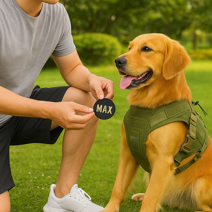 Hundegeschirr mit Kontrolle und MOLLE-System | GripTrek