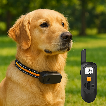 Hundehalsband mit Aufnahmefunktion und Vibrationsmodus | Hushero