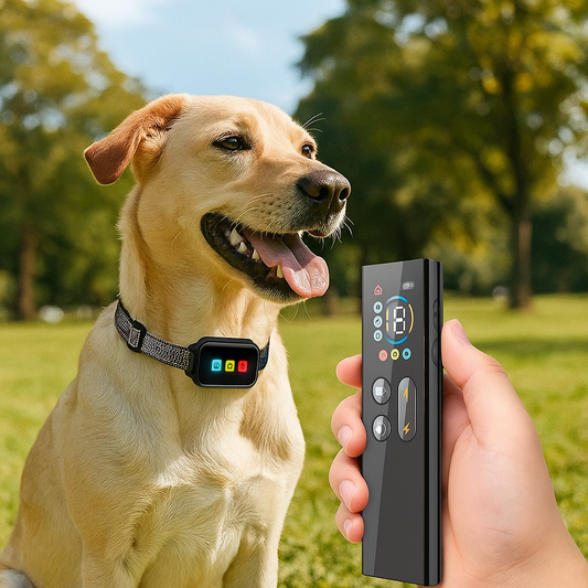 Hundehalsband mit Fernbedienung für Bellverhalten | Pawtrix