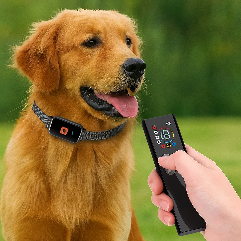 Hundehalsband mit Fernbedienung für Bellverhalten | Pawtrix