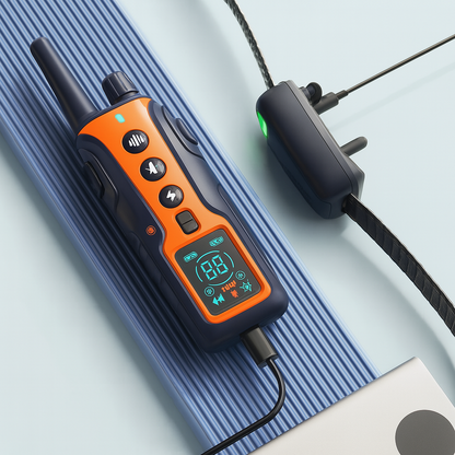 Hundehalsband mit Vibration Ton und Licht zur Erziehung | Dogivox
