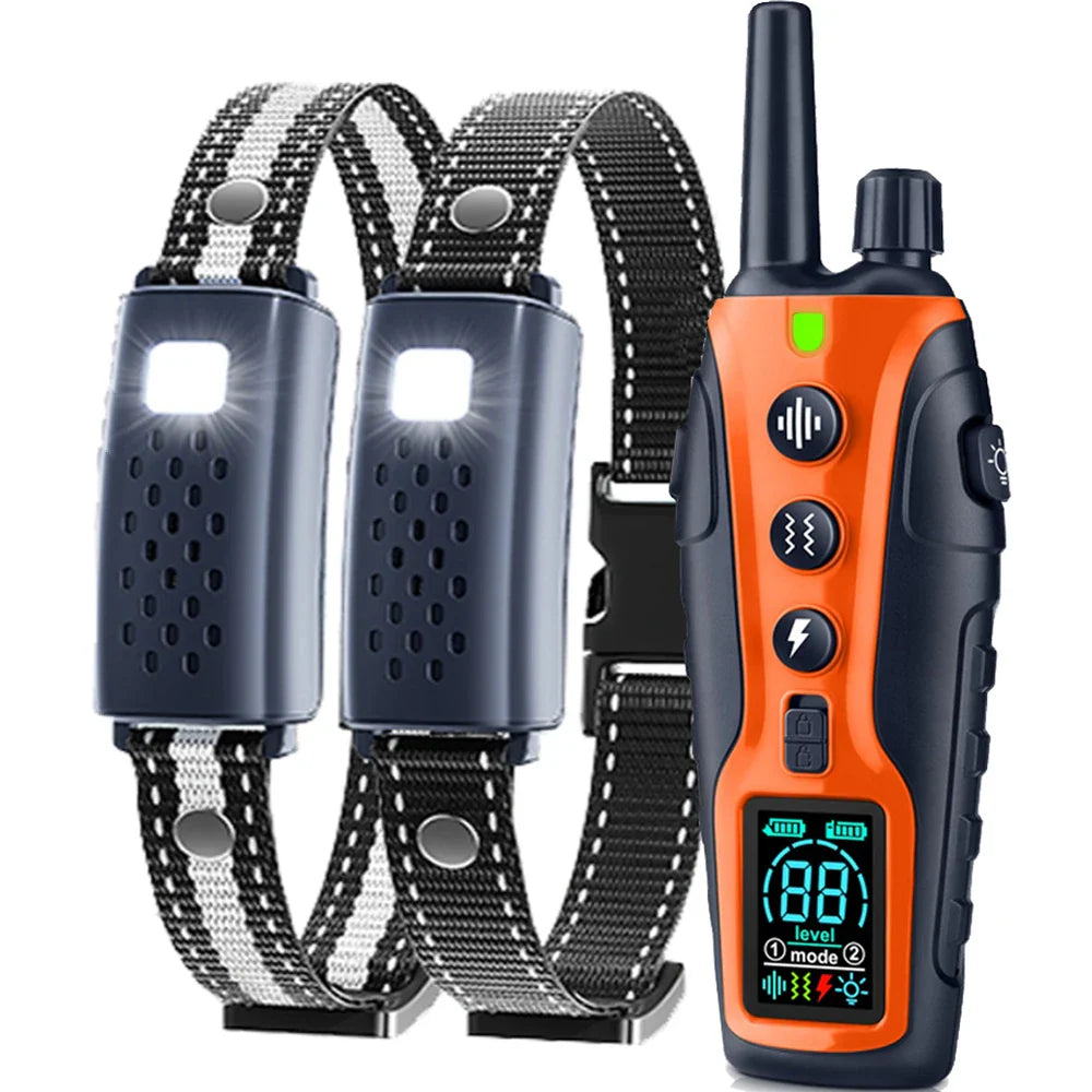 Hundehalsband mit Vibration Ton und Licht zur Erziehung | Dogivox