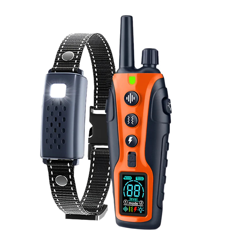 Hundehalsband mit Vibration Ton und Licht zur Erziehung | Dogivox