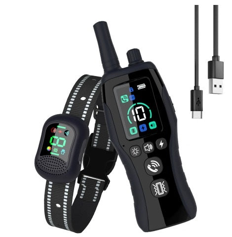 Hundehalsband mit Vibration Ton und Licht zur Erziehung | Dognalo