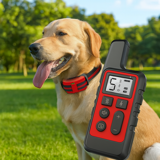Hundehalsband mit Vibration und Piepton Fernbedienung | Doguvo