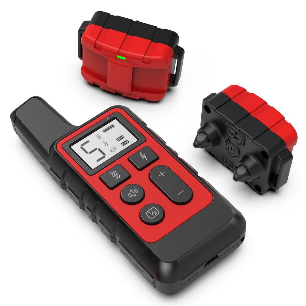 Hundehalsband mit Vibration und Piepton Fernbedienung | Doguvo