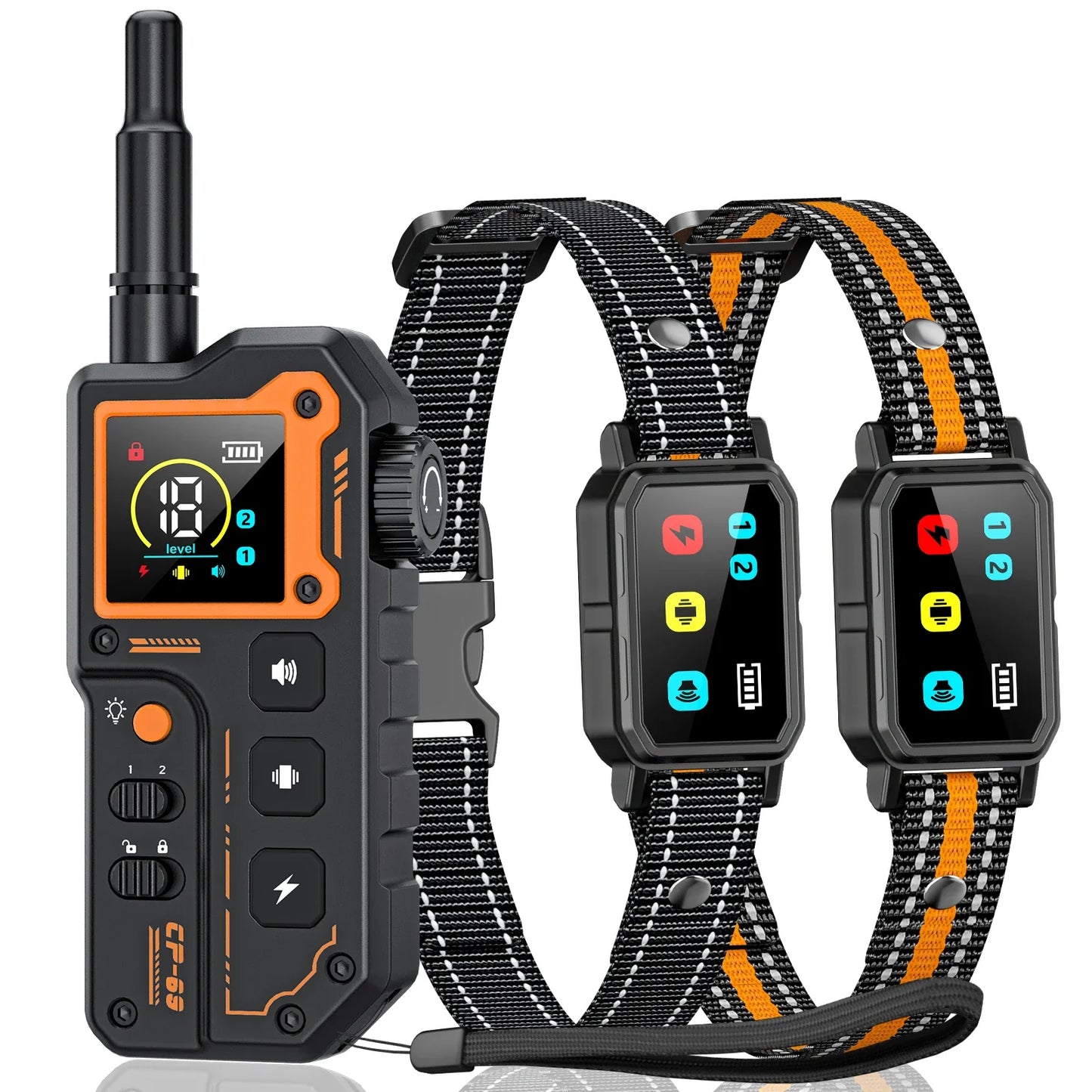 Hundehalsband mit Vibrationsmodus Ton und Fernbedienung | Noktra