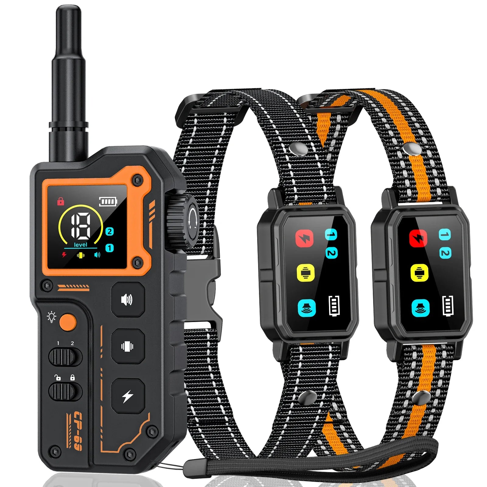 Hundehalsband mit Vibrationsmodus Ton und Fernbedienung | Noktra