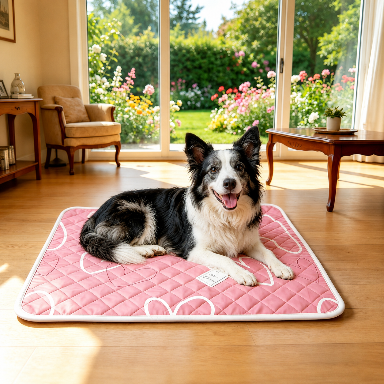 Hundekuehlmatte atmungsaktiv rutschfest fuer Sommer | Xireva