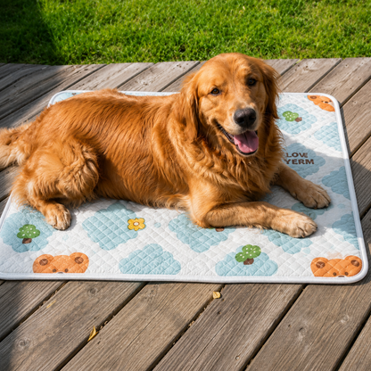 Hundekuehlmatte atmungsaktiv rutschfest fuer Sommer | Yondra