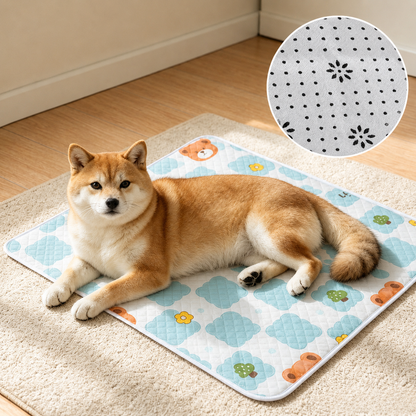 Hundekuehlmatte atmungsaktiv rutschfest fuer Sommer | Yondra