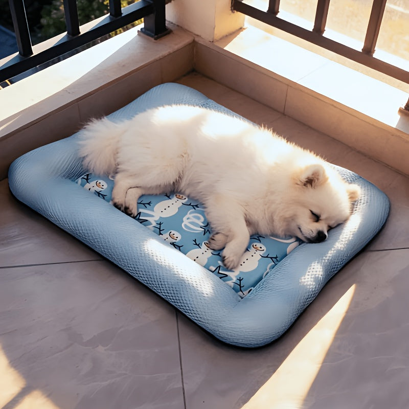 Hundekuehlmatte waschbar atmungsaktiv fuer Sommer | Frescato