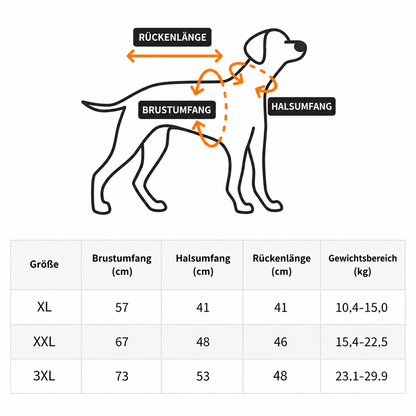 Hundekuehlweste atmungsaktiv wiederverwendbar fuer Sommer | Uviora