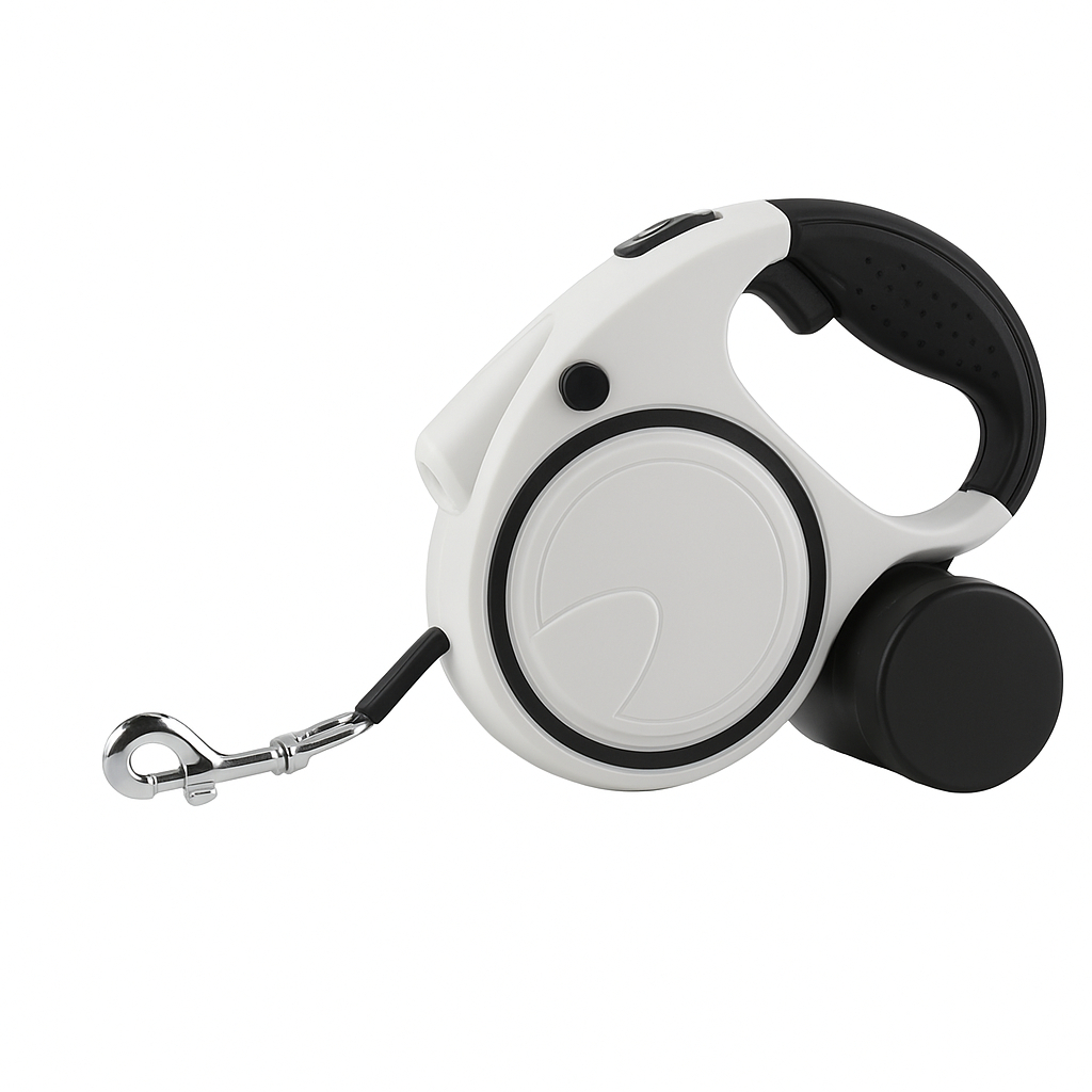 Hundeleine ausziehbar mit LED-Licht für Abendspaziergänge  LumioLine