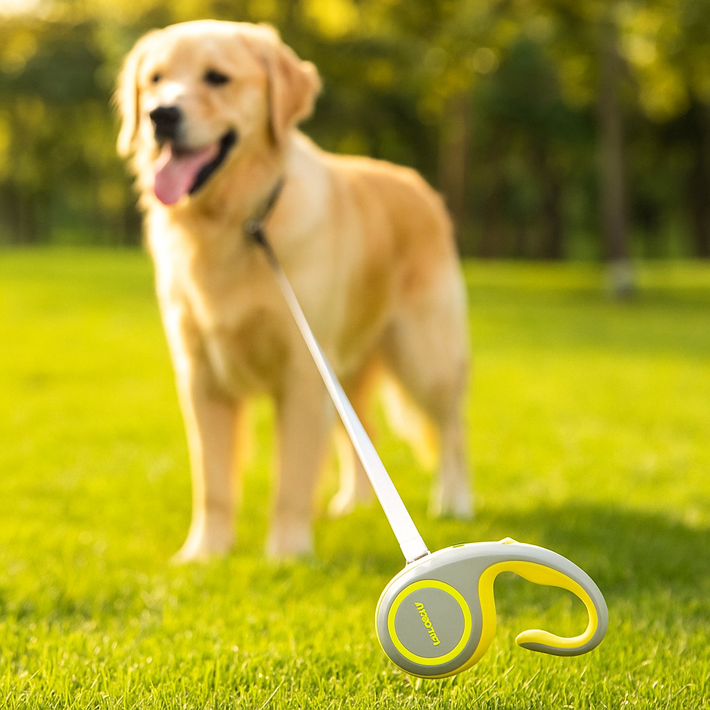 Hundeleine mit 360° drehbarem Schnalle 3m oder 5m | Houndrix