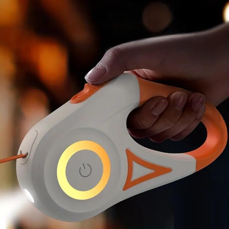 Hundeleine mit LED Beleuchtung für Abendspaziergänge | Snoopy