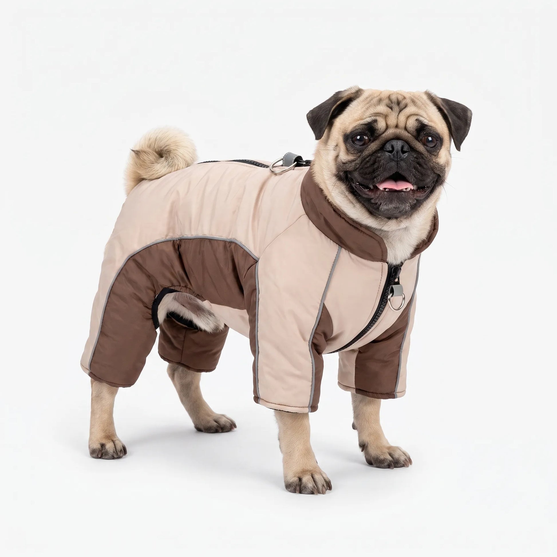 Hundemantel Winter Wasserabweisend mit D-Ring