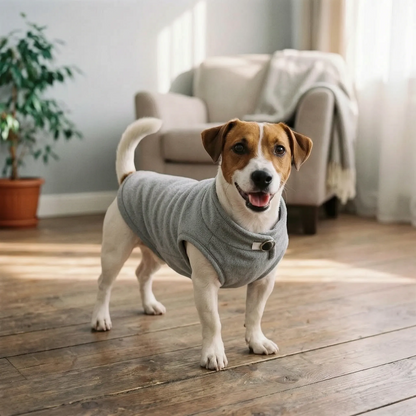 Hundemantel für den Winter mit D-Ring