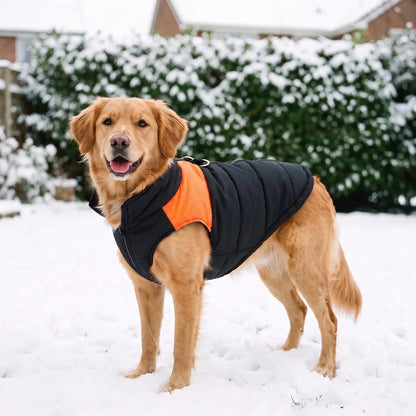 Hundemantel für den Winter mit Reißverschluss