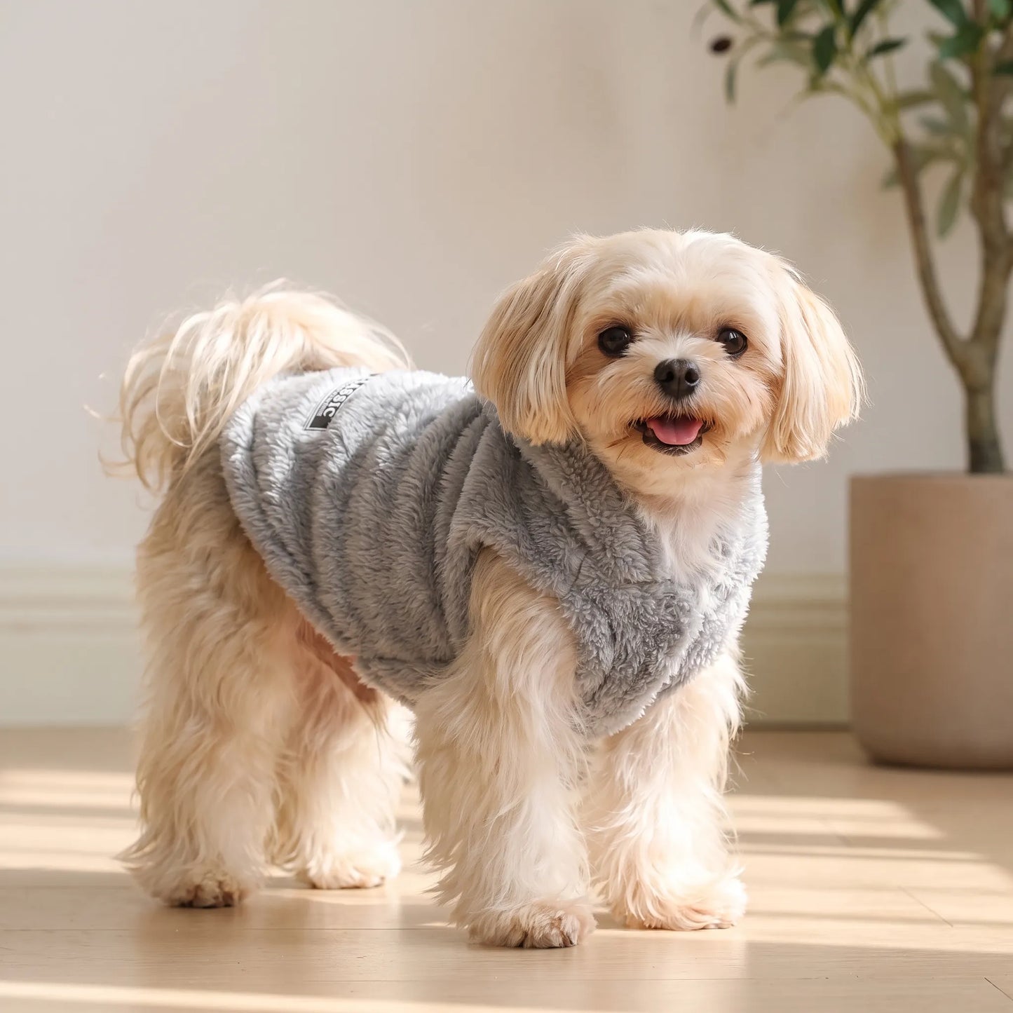 Hundemantel für kleine Hunde Flauschig und Warm