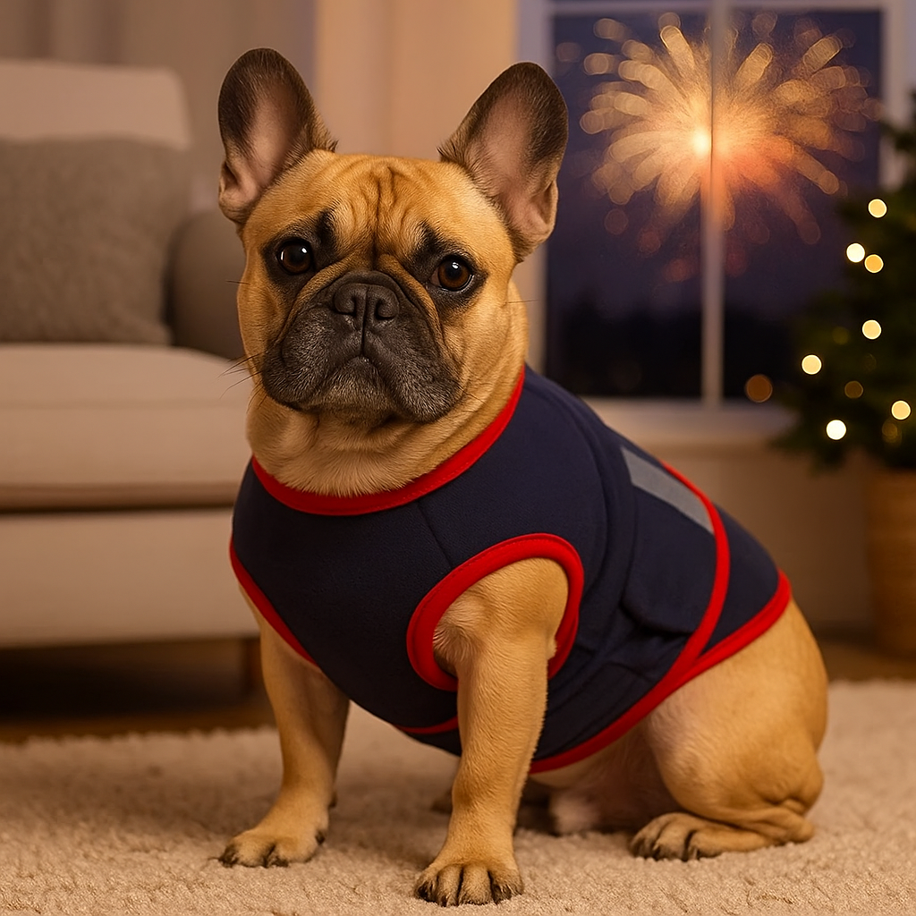 Hundemantel für laute Geräusche im Haus oder draußen | Mats