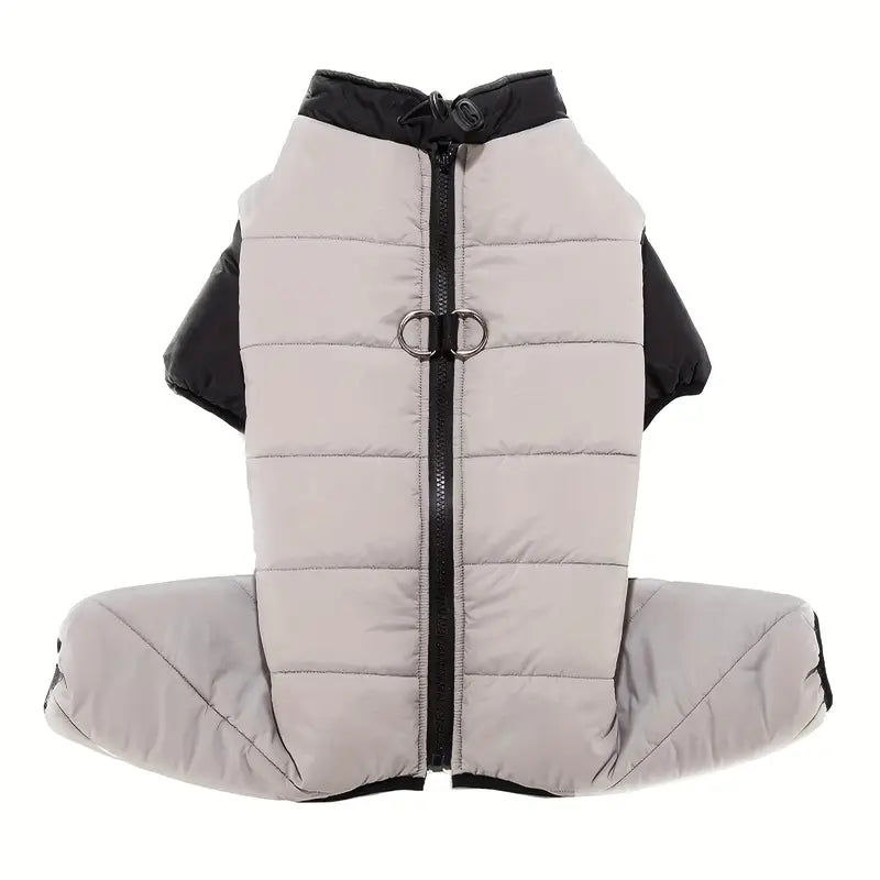 Hundemantel mit Fleece wasserfesten Stoff doppelten D Ringen | Lutz