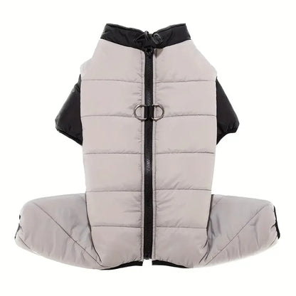 Hundemantel mit Fleece wasserfesten Stoff doppelten D Ringen | Lutz