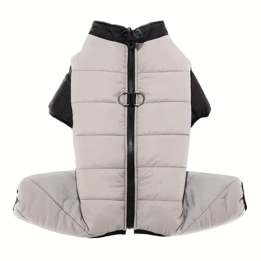 Hundemantel mit Fleece wasserfesten Stoff doppelten D Ringen | Lutz