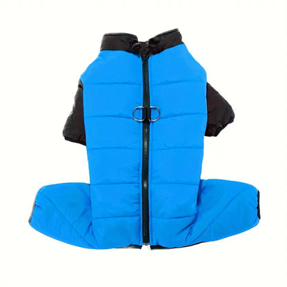 Hundemantel mit Fleece wasserfesten Stoff doppelten D Ringen | Lutz