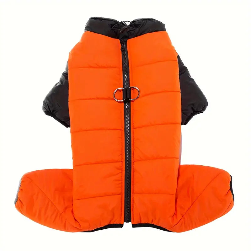 Hundemantel mit Fleece wasserfesten Stoff doppelten D Ringen | Lutz